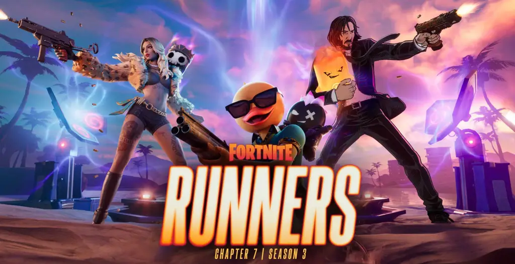 Fortnite Chapter 7 Season 3 Release Date and Start Times When Does Fortnite Runners Go Live