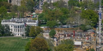 Trump officials ask Supreme Court to let ballroom construction continue