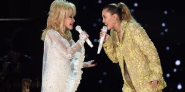 Miley Cyrus Pays Tribute to ‘Aunt Dolly’ Parton: ‘I Have an Angel by My Side’