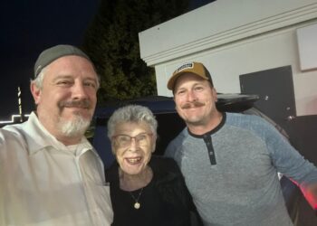 Her flight was canceled. Strangers drove her 7 hours to her 90th birthday party.