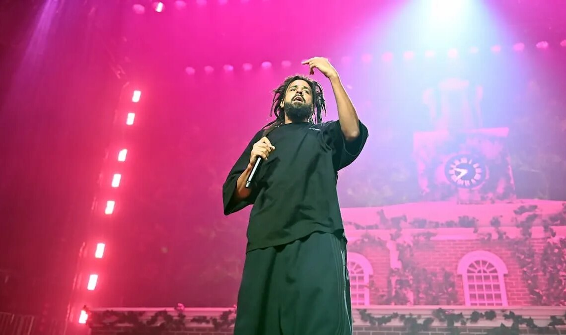 J. Cole Tears up While Performing One of His Most Beloved Songs in Cleveland