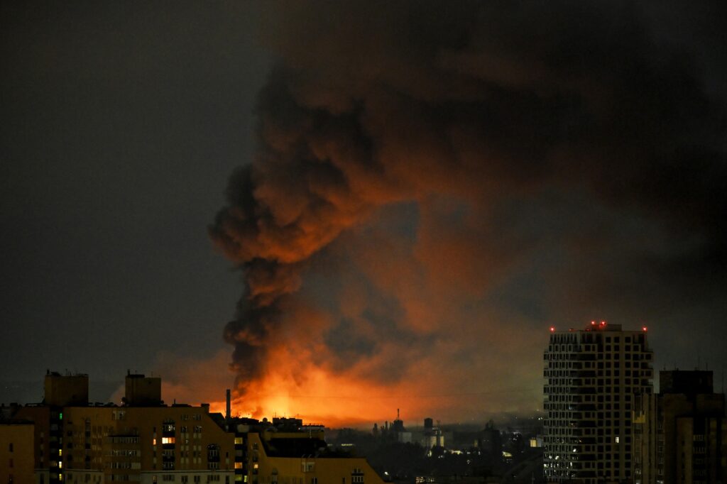 Russia hits Ukraine with second ballistic missile assault in a week