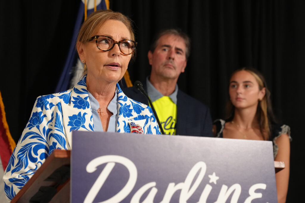 Amid intra-MAGA fight, Trump weighs going all in for Darline Graham