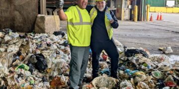 She lost her rings. Her husband scoured 20,000 pounds of trash to find them.