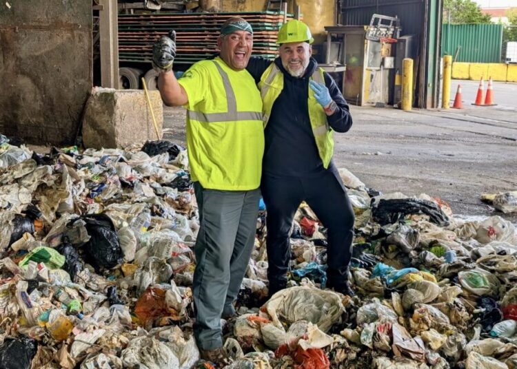 She lost her rings. Her husband scoured 20,000 pounds of trash to find them.