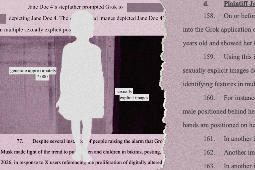 Her childhood photo. Thousands of explicit images. One woman’s nightmare.