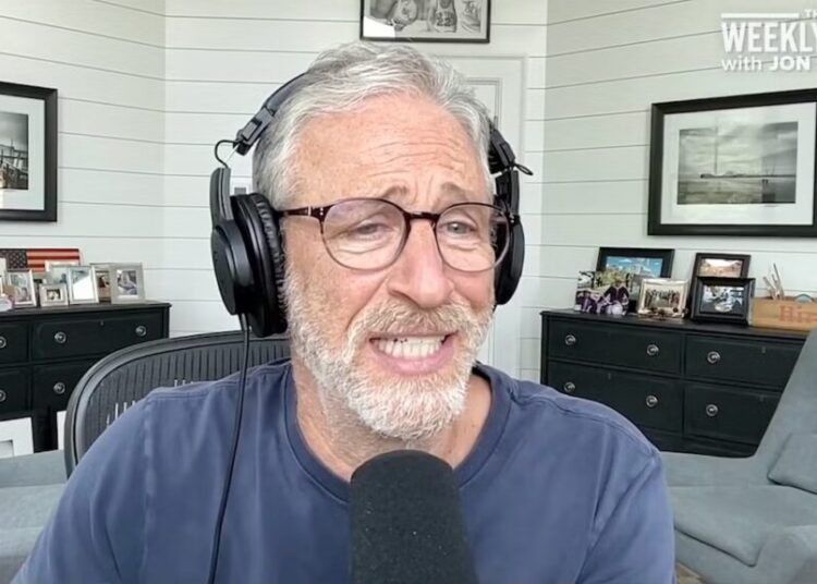 Jon Stewart Jokes Trump Will Have Press Corps Tasting His Food for Poison After Decoy Flight Backlash