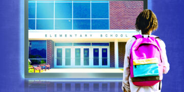 What elementary schools are slowly learning about screens