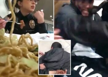 Fugitive walks right into California cops’ dinner break, gets arrested