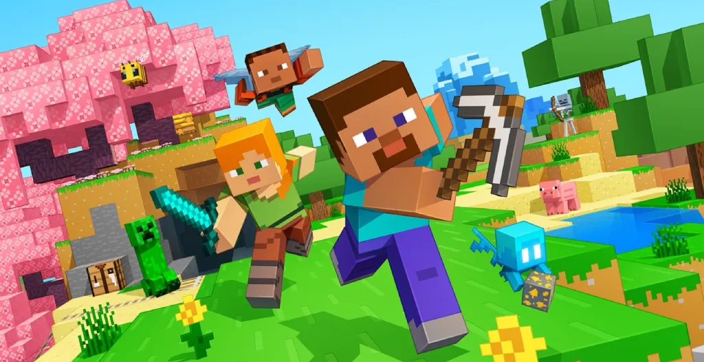 Minecraft Key Art