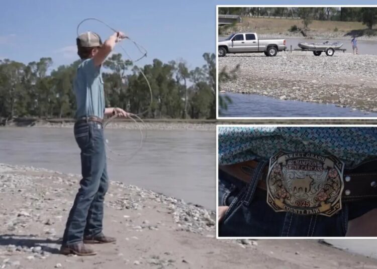Montana boy, 14, uses rodeo lasso to rescue man drowning in Yellowstone River: ‘Go get him’