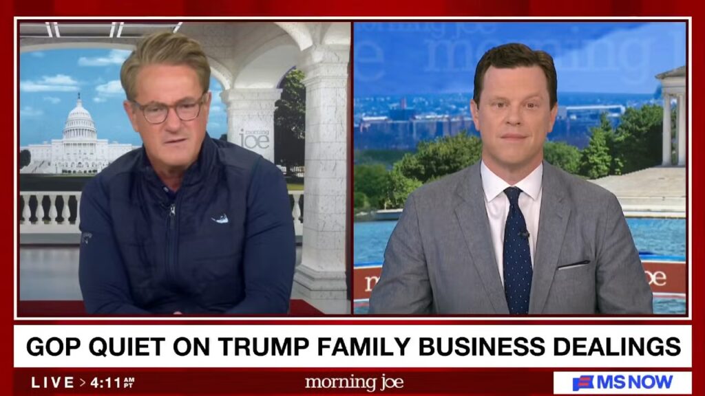 ‘Morning Joe’ Questions Republican Hypocrisy Toward Hunter Biden Opposite Trump Family’s ‘Pure Corruption’
