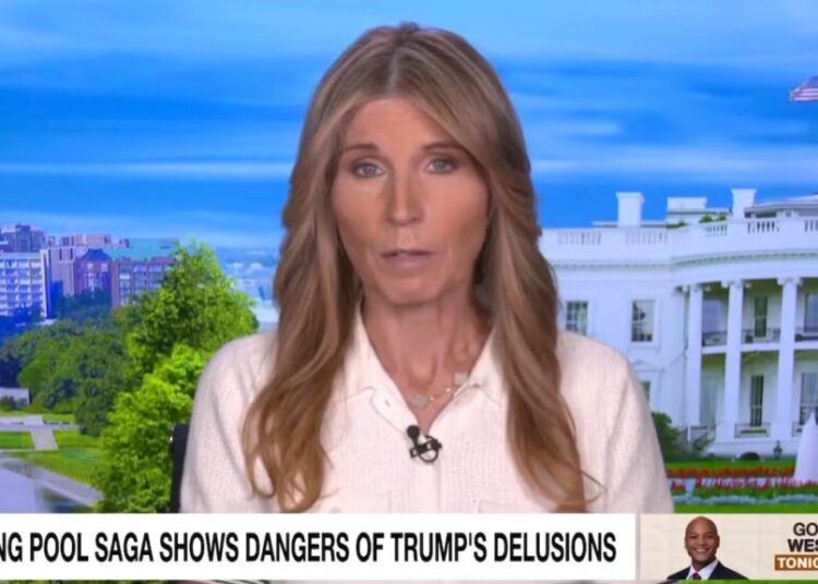 Trump’s Reflecting Pool Delusion Is ‘Frankly Stupid’ but ‘Still Very Dangerous,’ Nicolle Wallace Says