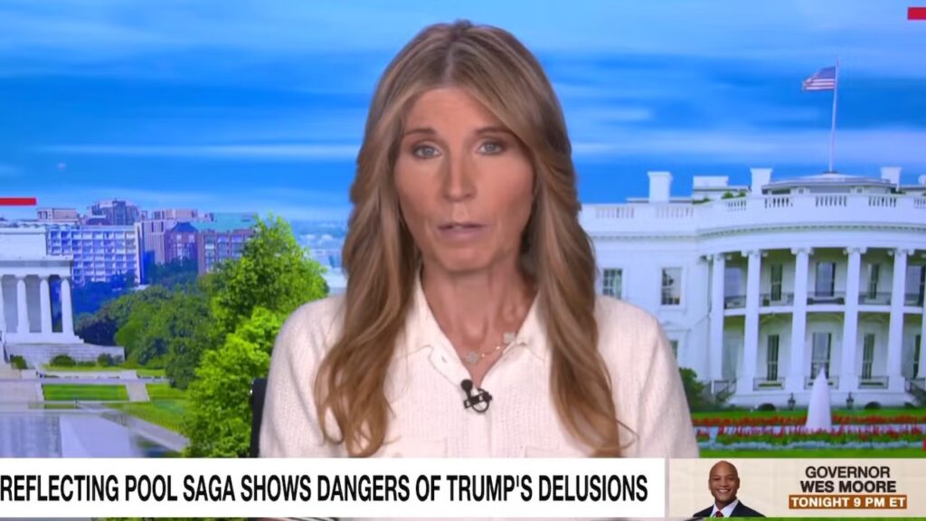 Trump’s Reflecting Pool Delusion Is ‘Frankly Stupid’ but ‘Still Very Dangerous,’ Nicolle Wallace Says