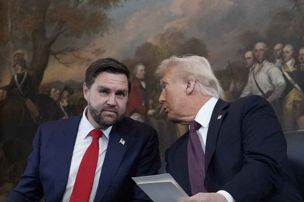 The divide between Trump and Vance on Iran