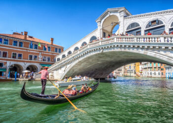 Even the bustle of modern life can’t erase Venice’s charm