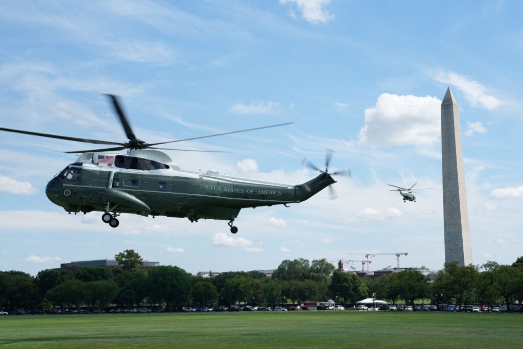 FAA investigating incident involving Trump’s helicopter and Reagan National