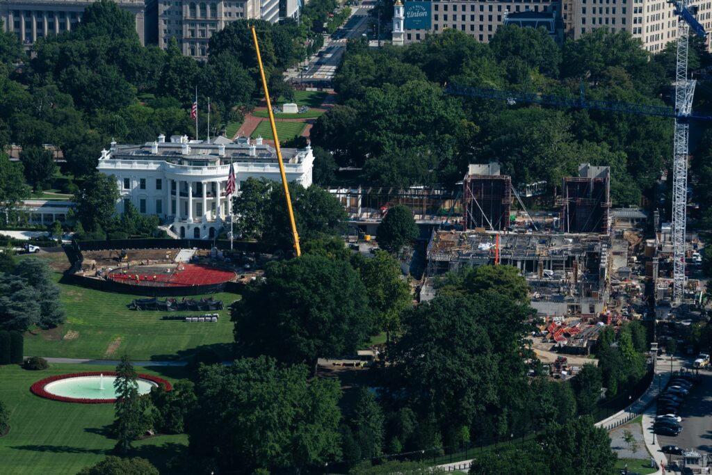 Senate Democrats request audit of Trump’s ballroom project