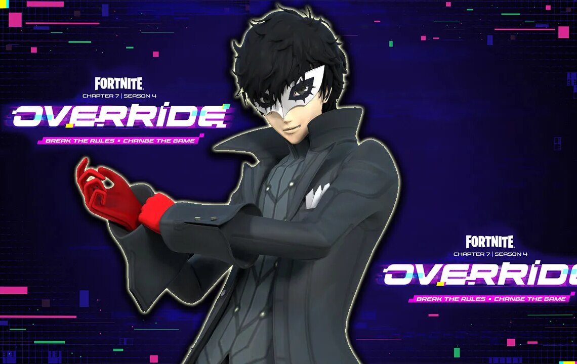 Persona Fortnite Chapter 7 Season 4 Trailer Reveals Joker Skin