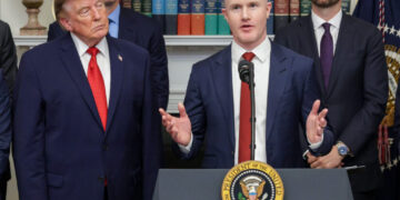 Trump joins leaders of crypto companies in push for industry-backed bill