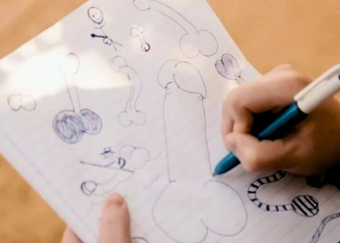 ‘Superbad’ Had an Artist Create Nearly 1,000 Penis Drawings for One Joke