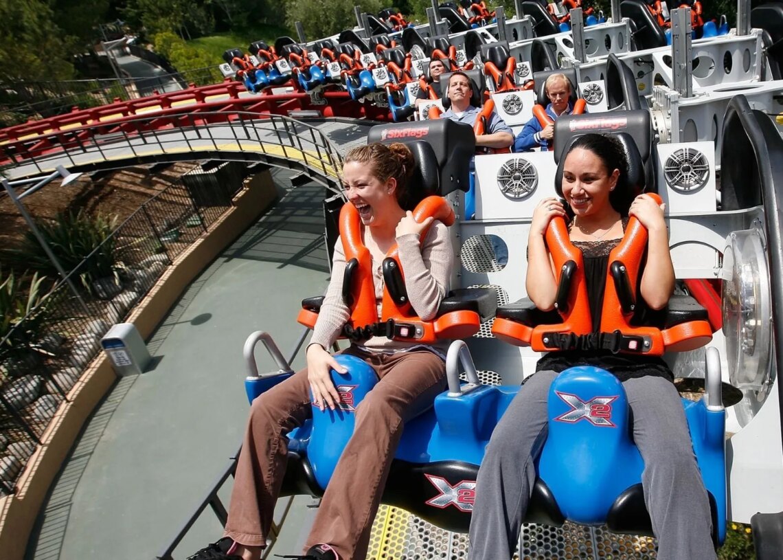 The Troubling Injury History Behind Six Flags’ Infamous X2 Roller Coaster
