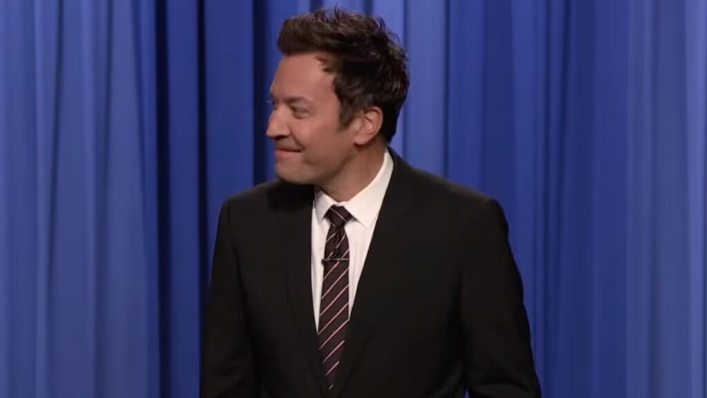 Jimmy Fallon Struggles to Keep a Straight Face as Audience Member Loudly Reacts to Karoline Leavitt’s Resignation