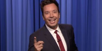 Jimmy Fallon Pokes Fun at Trump’s Friendship With Kim Jong Un: ‘Cute How Their Bellies Bump’