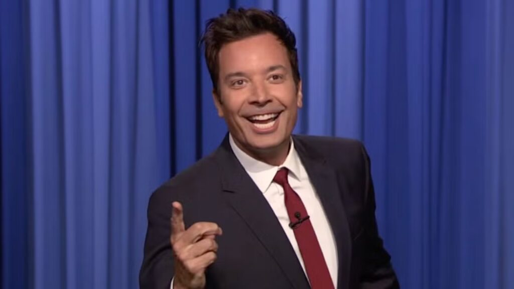Jimmy Fallon Pokes Fun at Trump’s Friendship With Kim Jong Un: ‘Cute How Their Bellies Bump’