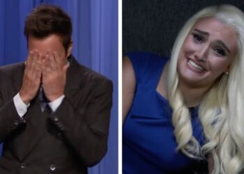Jimmy Fallon Cracks Himself Up Over ‘Tonight Show’ Parody About ‘Obsessed’ Trump Aide Natalie Harp