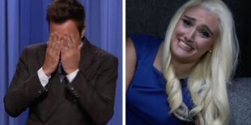 Jimmy Fallon Cracks Himself Up Over ‘Tonight Show’ Parody About ‘Obsessed’ Trump Aide Natalie Harp
