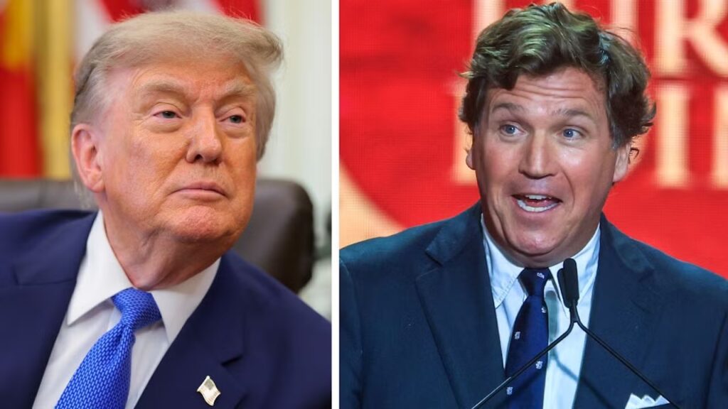 Trump Knocks Tucker Carlson’s Political Chances, Mocks Greene-Massie Alliance in Scathing Tirade