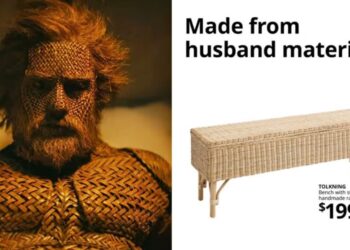IKEA Turns Alexander Skarsgård’s Viral ‘Wicker’ Man Moment Into an Ad, and a Bench
