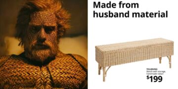 IKEA Turns Alexander Skarsgård’s Viral ‘Wicker’ Man Moment Into an Ad, and a Bench