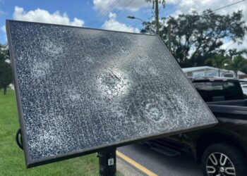 Vandals are destroying license-plate cameras as anger over surveillance rises