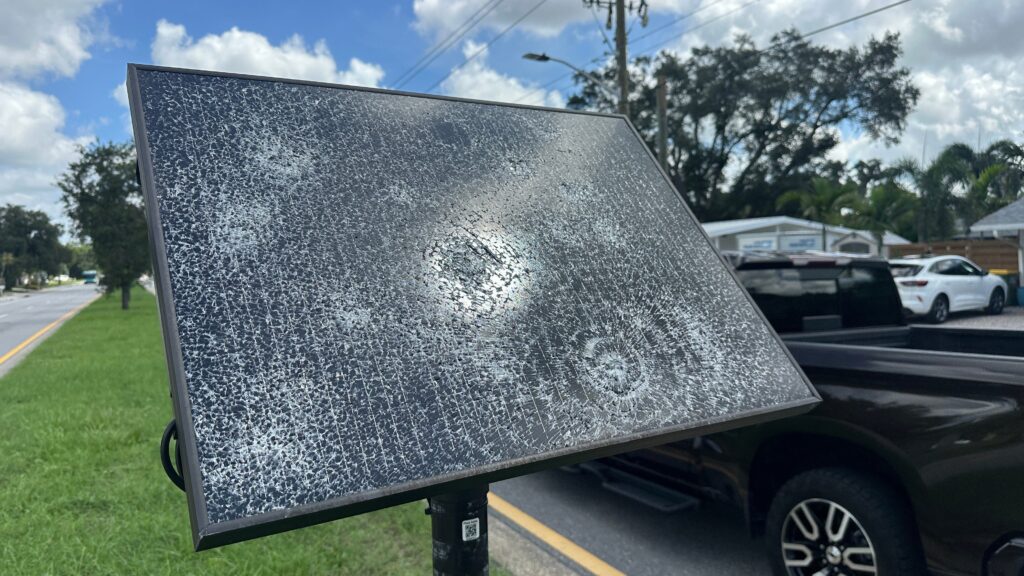 Vandals are destroying license-plate cameras as anger over surveillance rises