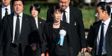 On Hiroshima anniversary, Japan’s premier shifts tone on nuclear policy