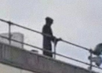 Welsh Man Arrested After Standing on a Hospital Roof Dressed as the Grim Reaper