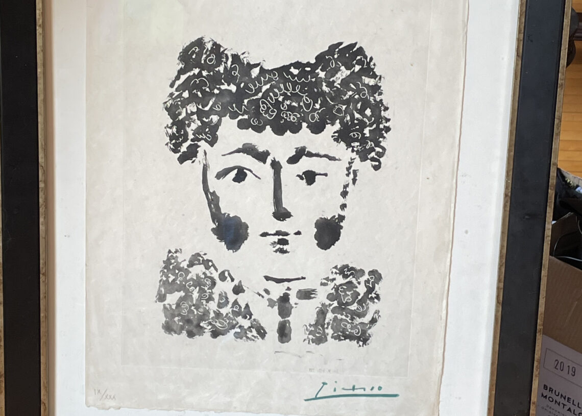 A landlord was cleaning out a vacant apartment, then found a lost Picasso