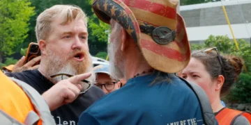 ICE center ‘tears apart’ sleepy MAGA farm town as residents blindsided by rowdy protests