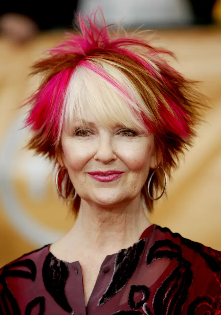 Actress Shelley Fabares smiling at the 10th Annual Screen Actors Guild Awards.