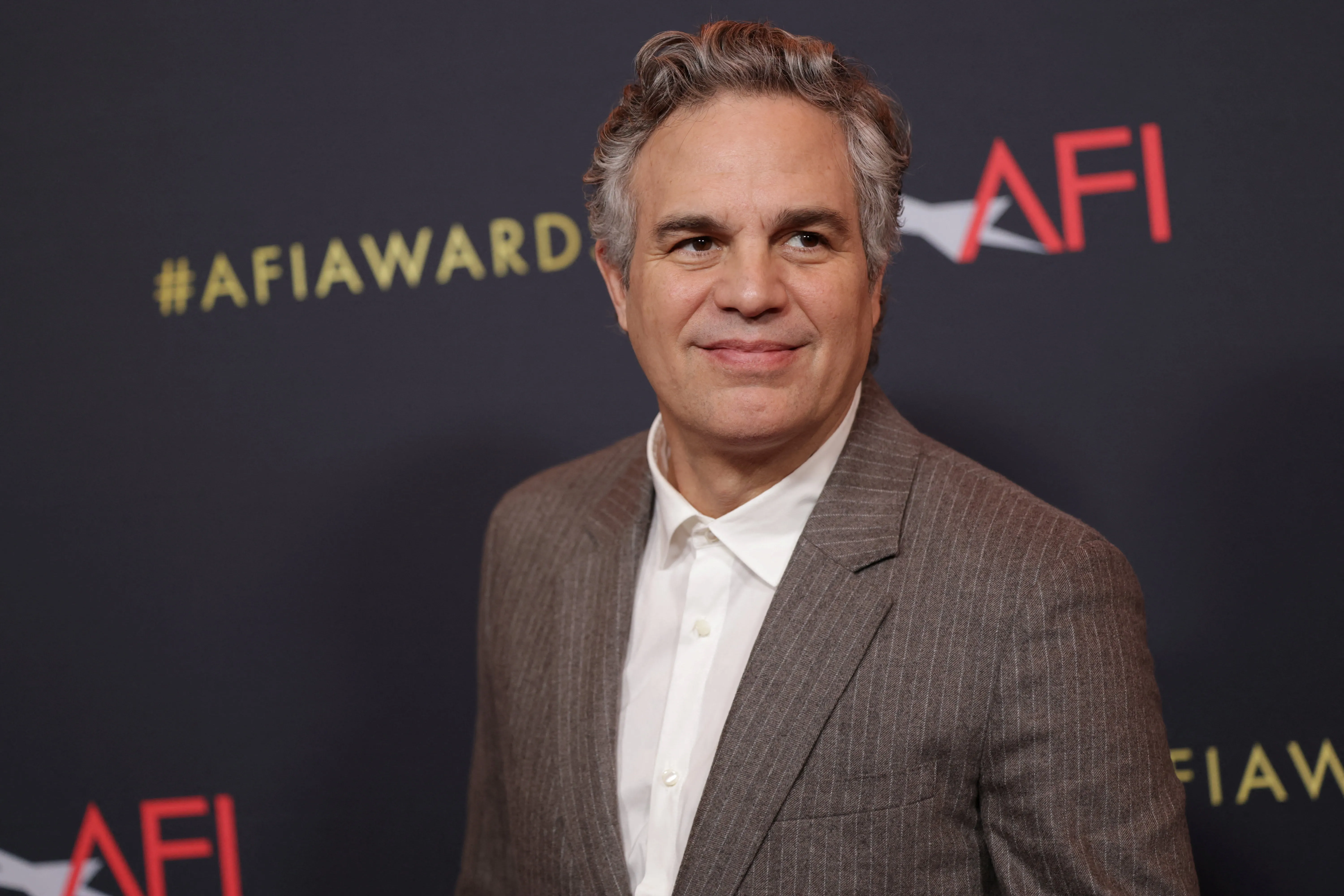 Mark Ruffalo attends the American Film Institute (AFI) Awards Luncheon.