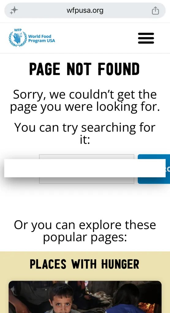 Screenshot of a 