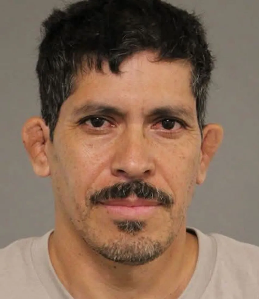 Mugshot of David Alejandro Gomez Sanchez, a Bay Area construction worker.
