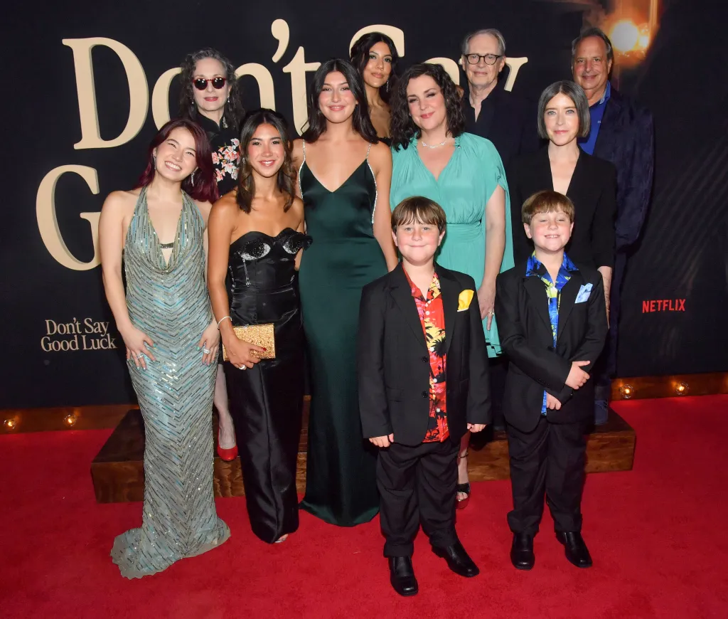 Bebe Neuwirth, Scarlett Estevez, Sunny Sandler, Stephanie Beatriz, Eitan Friedman, Matan Friedman, Melanie Lynskey, Steve Buscemi, Julia Fox and Jon Lovitz attend Netflix's 