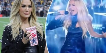 Carrie Underwood’s SNF return has set social media in a frenzy