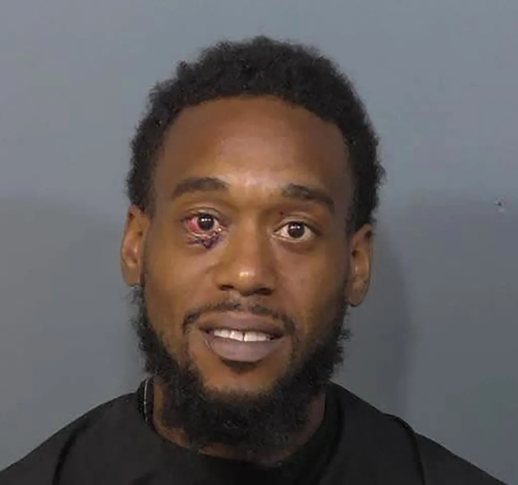 Gannon Jacox was arrested after allegedly entering a room and hitting three people, including a child, on a cruise ship.