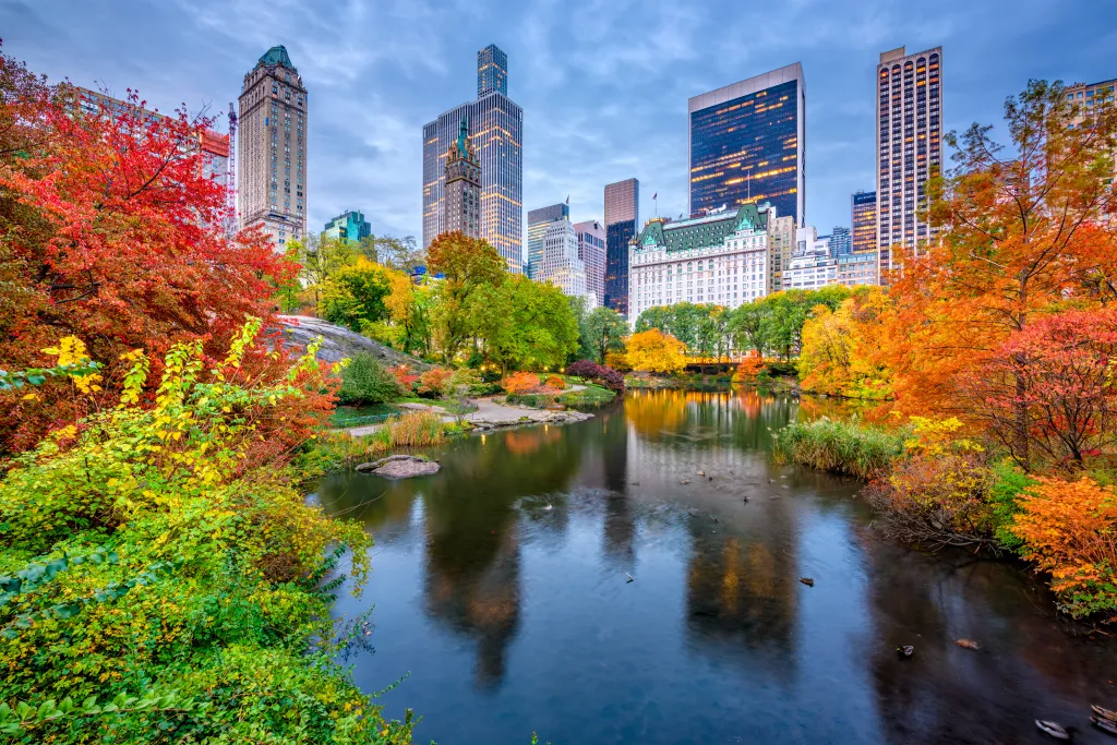 Central Park is pictured during autumn in New York City on Wednesday, Nov. 9, 2016.