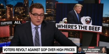 Trump slapped with devastating supercut of key broken campaign promise by Chris Hayes