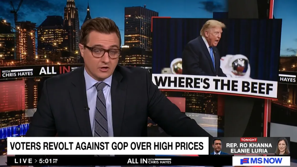 Trump slapped with devastating supercut of key broken campaign promise by Chris Hayes